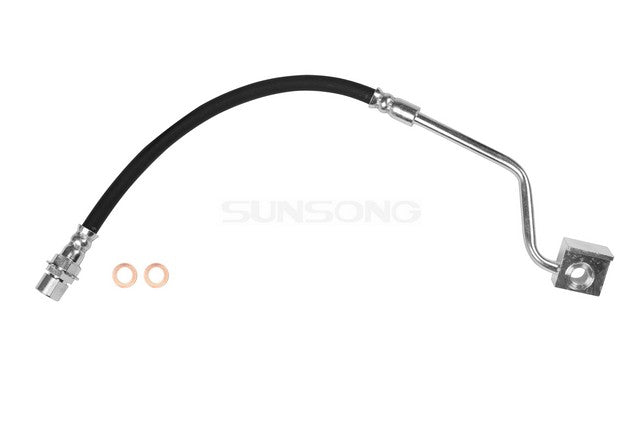 Sunsong Brake Hydraulic Hose P/N:2201224 Fits: Ford Cougar 88-87, Ford Mustang 93-87 - Image 1