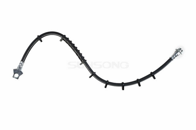 Sunsong Brake Hydraulic Hose P/N:2201227 Fits: Dodge D150 93-90, Dodge D250 93-90, Dodge D350 93-90, Dodge Ramcharger 93-90, Dodge W150 93-91, Dodge W250 93-89, Dodge W350 93-89 - Image 1