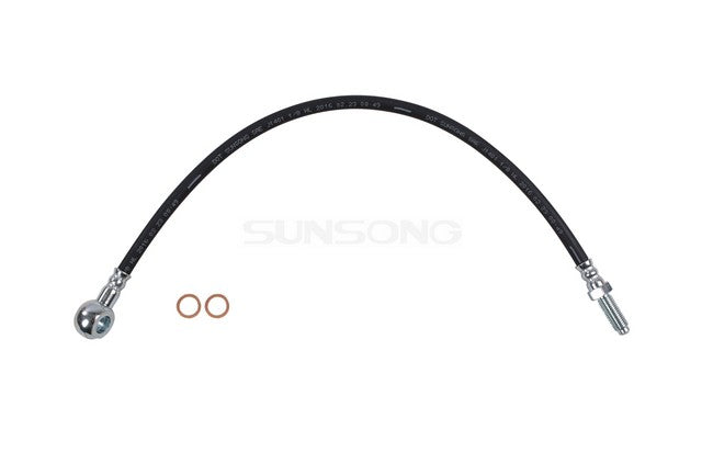 Sunsong Brake Hydraulic Hose P/N:2201242 Fits: Isuzu Frr 98-95, Isuzu Fsr 96-92, Isuzu Ftr 96-88 - Image 1