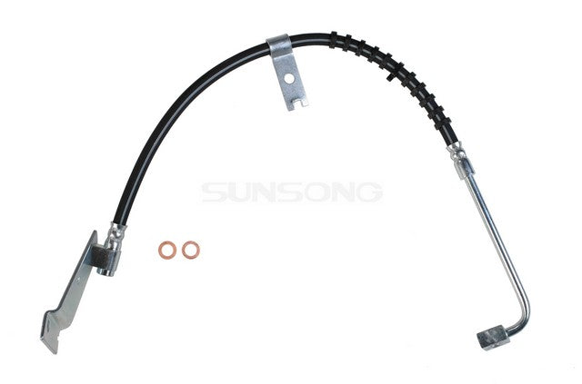 Sunsong Brake Hydraulic Hose P/N:2201247 Fits: Dodge B1500 1998, Dodge B2500 1998, Dodge B3500 1998, Dodge Ram 1500 Van 02-99, Dodge Ram 2500 Van 03-99, Dodge Ram 3500 Van 03-99 - Image 1