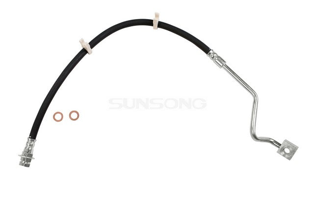 Sunsong Brake Hydraulic Hose P/N:2201249 Fits: Ford F-250 04-02, Ford F-250 Super Duty 04-99, Ford F-350 Super Duty 04-99 - Image 1
