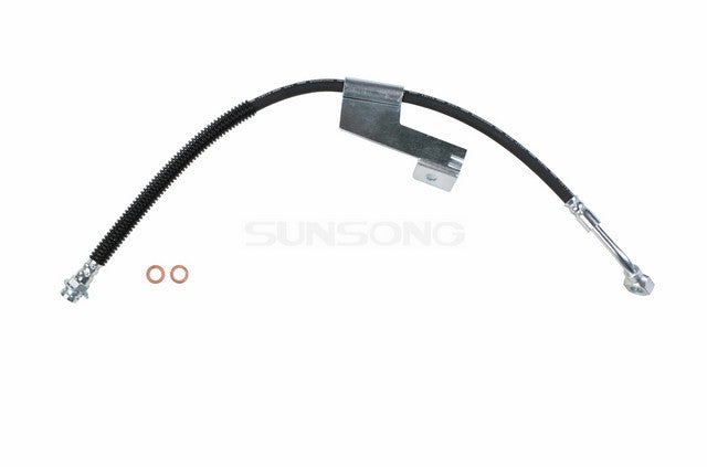 Sunsong Brake Hydraulic Hose P/N:2201251 Fits: Chevrolet Express 2500 02-96, Chevrolet Express 3500 02-96, Chevrolet G30 1996, GMC G3500 1996, GMC Savana 2500 02-96, GMC Savana 3500 02-96 - Image 1