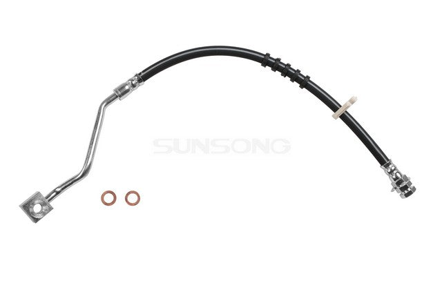 Sunsong Brake Hydraulic Hose P/N:2201257 Fits: Ford Excursion 05-00, Ford F-250 04-01, Ford F-250 Super Duty 04-99, Ford F-350 00-99, Ford F-350 Super Duty 04-99 - Image 1