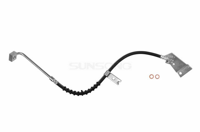 Sunsong Brake Hydraulic Hose P/N:2201260 Fits: Dodge B1500 1998, Dodge B2500 1998, Dodge B3500 1998, Dodge Ram 1500 Van 02-99, Dodge Ram 2500 Van 03-99, Dodge Ram 3500 Van 03-99 - Image 1