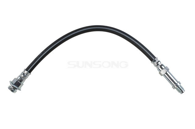Sunsong Brake Hydraulic Hose P/N:2201276 Fits: Chrysler 300, Chrysler Imperial, Chrysler New Yorker, Chrysler Newport, Chrysler TOWN &amp; COUNTRY, Dodge Monaco, Dodge Polara, Plymouth Fury, Plymouth Fury I, Plymouth Fury Ii - Image 1