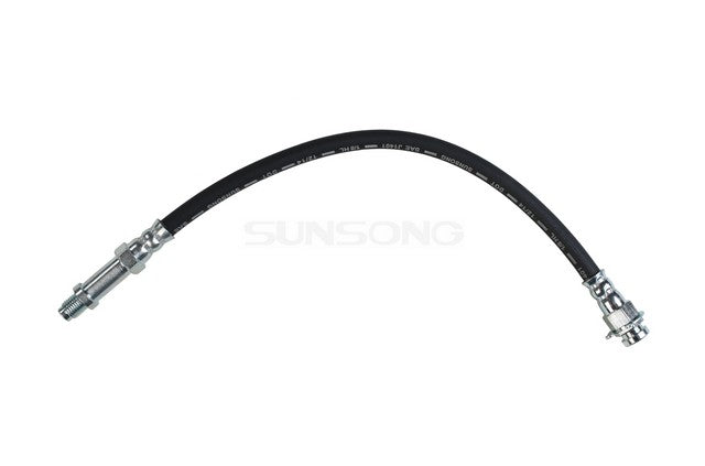 Sunsong Brake Hydraulic Hose P/N:2201277 Fits: Chrysler Imperial, Chrysler New Yorker, Chrysler Newport, Chrysler TOWN &amp; COUNTRY, Dodge Monaco, Dodge Polara, Plymouth Fury, Plymouth Fury I, Plymouth Fury Ii, Plymouth Fury Iii, Plymouth Gran Fury - Image 1