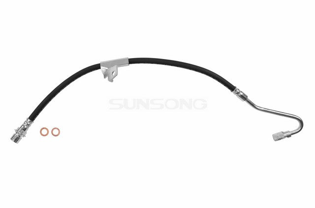 Sunsong Brake Hydraulic Hose P/N:2201294 Fits: Chevrolet Blazer 05-00, Chevrolet S10 04-00, GMC Jimmy 05-00, GMC Sonoma 04-00, Oldsmobile Bravada 01-00 - Image 1