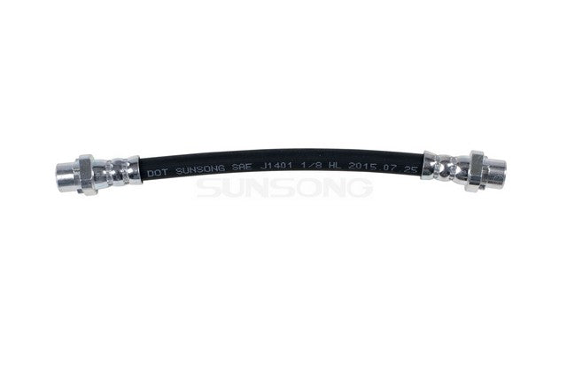 Sunsong Brake Hydraulic Hose P/N:2201329 Fits: BMW 1 Series M, BMW 128i, BMW 135i, BMW 323i, BMW 325i, BMW 325xi, BMW 328i, BMW 328i Xdrive, BMW 328xi, BMW 330i, BMW 330xi, BMW 335d, BMW 335i, BMW 335i Xdrive, BMW 335is, BMW 335xi, BMW M3, BMW X1 - Image 1