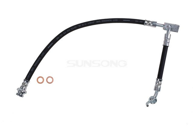 Sunsong Brake Hydraulic Hose P/N:2201367 Fits: Infiniti Qx56 10-08, Nissan Armada 15-08, Nissan Armada 2017, Nissan Titan 15-08, Nissan Titan 19-17 - Image 1