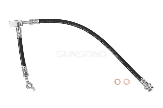 Sunsong Brake Hydraulic Hose P/N:2201368 Fits: Infiniti Qx56 10-08, Nissan Armada 15-08, Nissan Armada 2017, Nissan Titan 15-08, Nissan Titan 19-17 - Image 1