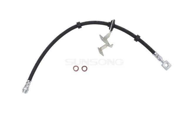 Sunsong Brake Hydraulic Hose P/N:2201440B Fits: Mercedes-benz Ml320 03-98, Mercedes-benz Ml350 05-03, Mercedes-benz Ml430 01-99, Mercedes-benz Ml500 05-02, Mercedes-benz Ml500 15-13, Mercedes-benz Ml55 Amg 03-00 - Image 1