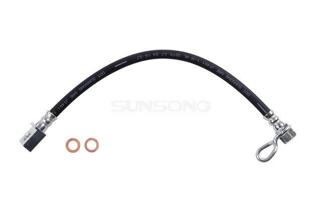 Sunsong Brake Hydraulic Hose P/N:2201479 Fits: Ford E-350 Super Duty 19-08, Ford E-350 Super Duty 2021, Ford E-450 Super Duty 19-15 - Image 1