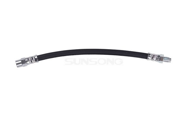 Sunsong Brake Hydraulic Hose P/N:2201527 Fits: Audi 4000 Quattro 87-84, Audi 80 Quattro 92-88, Audi 90 Quattro 92-88, Audi A8 99-97, Audi A8 Quattro 99-97, Audi Coupe Quattro 91-90, Volkswagen Jetta 89-88 - Image 1