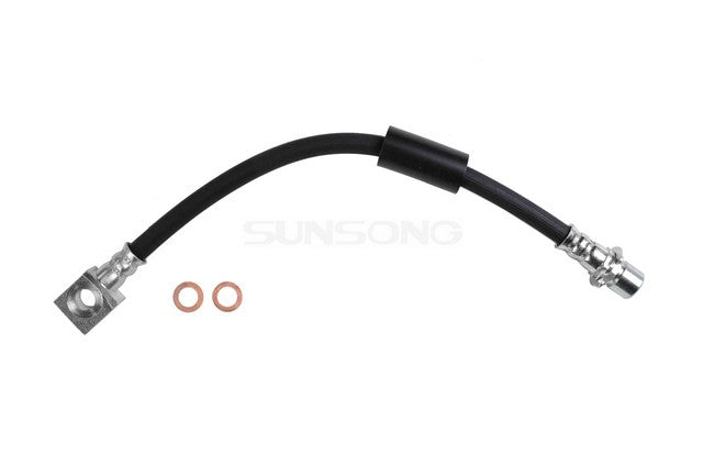 Sunsong Brake Hydraulic Hose P/N:2201538 Fits: Chevrolet Cheyenne, Chevrolet Silverado 2500, Chevrolet Silverado 2500 Hd, Chevrolet Silverado 3500, Chevrolet Silverado 3500 Hd, GMC Sierra 2500 Hd, GMC Sierra 3500 Hd - Image 1