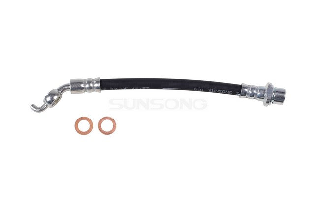 Sunsong Brake Hydraulic Hose P/N:2201652 Fits: Scion Xb 15-08, Toyota Mirai 19-16, Toyota Prius 15-10, Toyota Prius Plug-in 15-12, Toyota Prius V 17-12 - Image 1