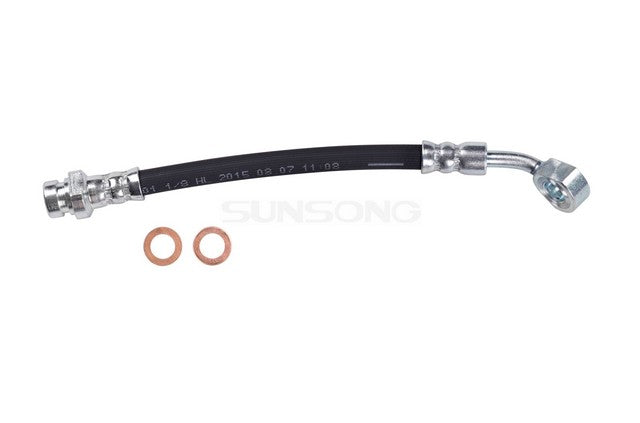 Sunsong Brake Hydraulic Hose P/N:2201657 Fits: Hyundai Sonata 93-89 - Image 1