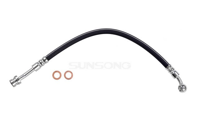 Sunsong Brake Hydraulic Hose P/N:2201678 Fits: Hyundai Santa Fe 12-10, Kia Sorento 13-11 - Image 1