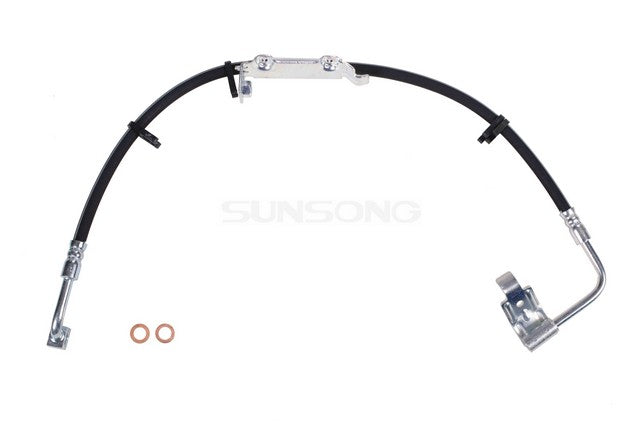 Sunsong Brake Hydraulic Hose P/N:2201734 Fits: Jeep Wrangler 17-11, Jeep Wrangler Jk 2018 - Image 1