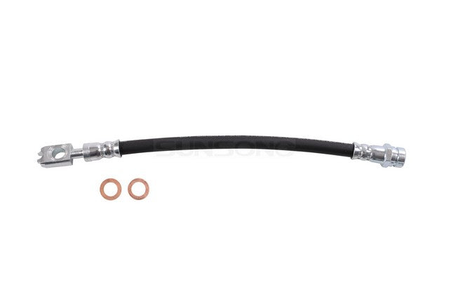 Sunsong Brake Hydraulic Hose P/N:2201755 Fits: Audi A1, Audi A3, Audi A3 Quattro, Volkswagen Beetle, Volkswagen Eos, Volkswagen Golf, Volkswagen Golf Sportwagen, Volkswagen Gti, Volkswagen Jetta, Volkswagen Passat - Image 1