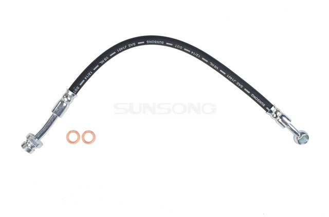 Sunsong Brake Hydraulic Hose P/N:2201805 Fits: Hyundai Santa Fe 12-10, Kia Sorento 13-11 - Image 2