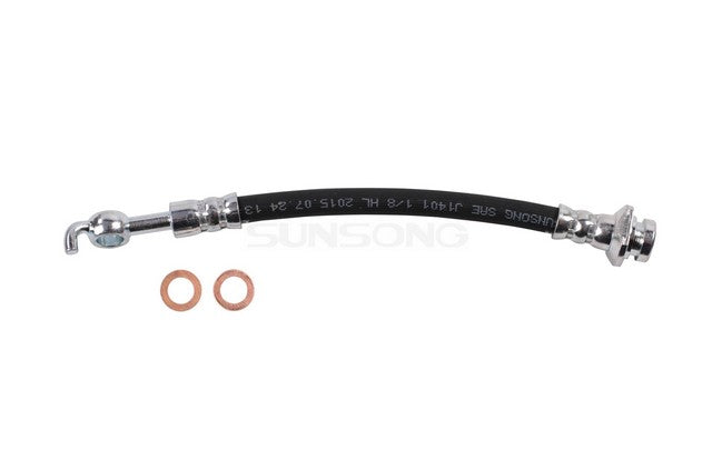 Sunsong Brake Hydraulic Hose P/N:2201813 Fits: Nissan Juke 17-11, Nissan Leaf 19-11 - Image 1
