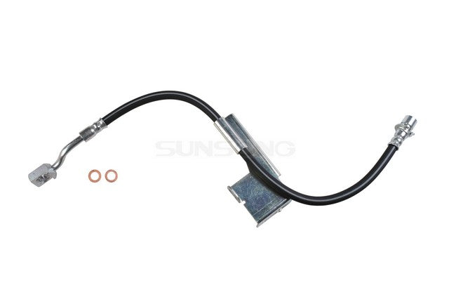 Sunsong Brake Hydraulic Hose P/N:2201822 Fits: Chevrolet Cheyenne, Chevrolet Colorado, Chevrolet Silverado 2500, Chevrolet Silverado 2500 Hd, Chevrolet Silverado 3500, Chevrolet Silverado 3500 Hd, GMC Sierra 2500 Hd, GMC Sierra 3500 Hd - Image 1