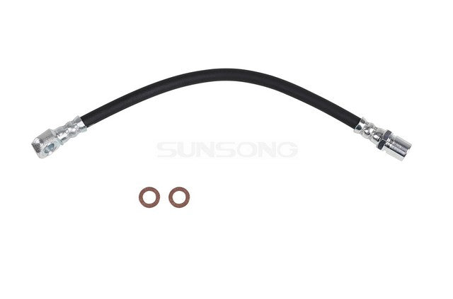 Sunsong Brake Hydraulic Hose P/N:2201849 Fits: Fiat 128 76-71, Fiat Brava 81-78, Fiat Strada 82-79, Fiat X-1/9 75-74 - Image 1