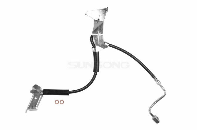 Sunsong Brake Hydraulic Hose P/N:2201909 Fits: Ford F-250 07-05, Ford F-250 Super Duty 07-05, Ford F-350 Super Duty 07-05 - Image 1