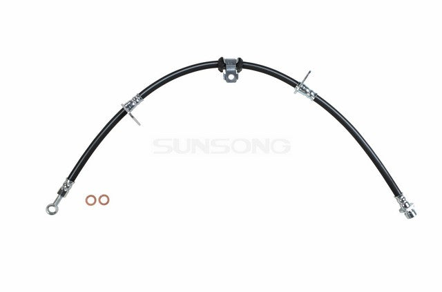 Sunsong Brake Hydraulic Hose P/N:2202010 Fits: Acura Cl 99-97, Honda Accord 97-90, Honda Odyssey 98-95, Isuzu Oasis 99-96 - Image 1