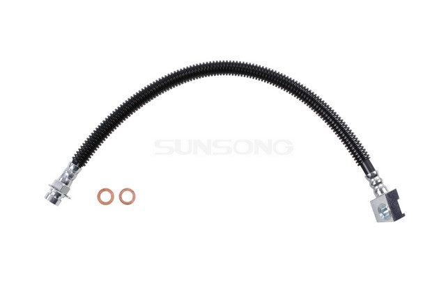 Sunsong Brake Hydraulic Hose P/N:2202023 Fits: Freightliner Fs65 05-98 - Image 1