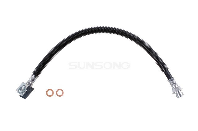 Sunsong Brake Hydraulic Hose P/N:2202024 Fits: Freightliner Fs65 05-98 - Image 1