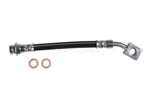 Sunsong Brake Hydraulic Hose P/N:2202026 Fits: Chevrolet Cobalt 08-05, Chevrolet Hhr 10-08, Pontiac G4 2006, Pontiac G5 10-07, Pontiac Pursuit 2006, Saturn Ion 07-04 - Image 1