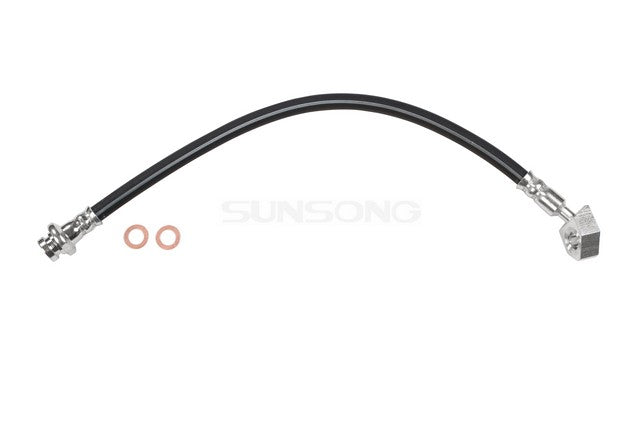 Sunsong Brake Hydraulic Hose P/N:2202154 Fits: Datsun Pickup 83-72, Nissan D21 94-86, Nissan Pickup 06-84 - Image 1