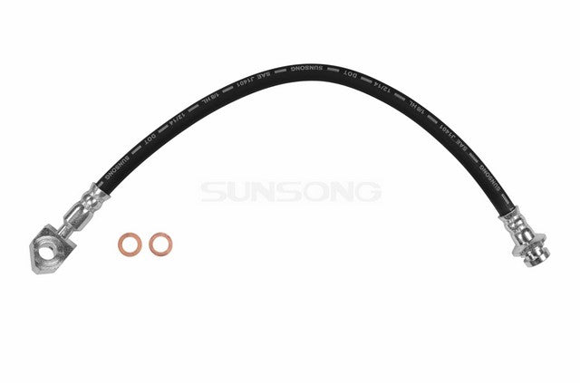 Sunsong Brake Hydraulic Hose P/N:2202155 Fits: Datsun Pickup 83-72, Nissan D21 94-86, Nissan Pickup 06-84 - Image 1