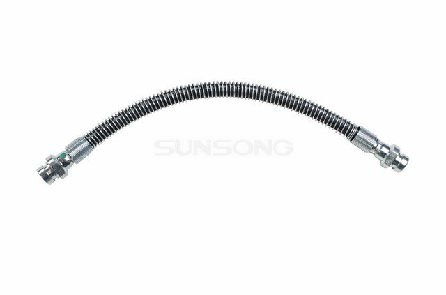 Sunsong Brake Hydraulic Hose P/N:2202176 Fits: Dodge 2000 Gtx, Dodge Challenger, Dodge Colt, Dodge Stealth, Eagle 2000 Gtx, Eagle Summit, Eagle Talon, Eagle Vista, Hyundai Elantra, Hyundai Excel - Image 1