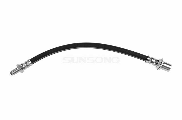 Sunsong Brake Hydraulic Hose P/N:2202265 Fits: Toyota Corolla 79-74, Toyota Corona 73-72, Toyota Cressida 87-81, Toyota Land Cruiser 90-81, Toyota Van 85-84, Toyota Van 88-87, Toyota Van Wagon 1988 - Image 1