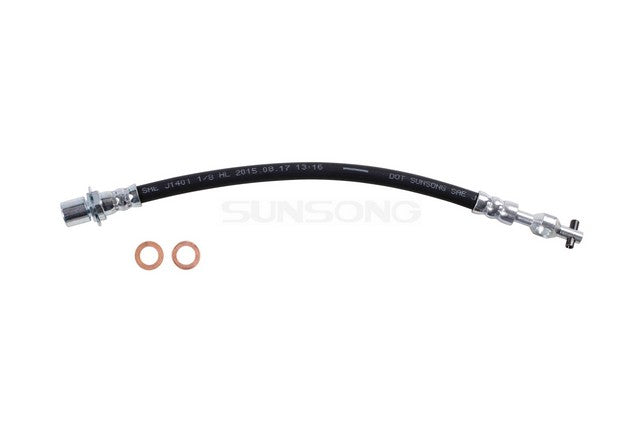 Sunsong Brake Hydraulic Hose P/N:2202282 Fits: Geo Prizm 92-90, Toyota Van 89-87, Toyota Van Wagon 1988 - Image 1