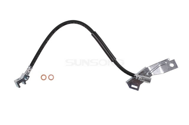Sunsong Brake Hydraulic Hose P/N:2202347 Fits: Ford F-53 Motorhome Chassis 19-13, Ford F-59 Commercial Stripped Chassis 19-15 - Image 1