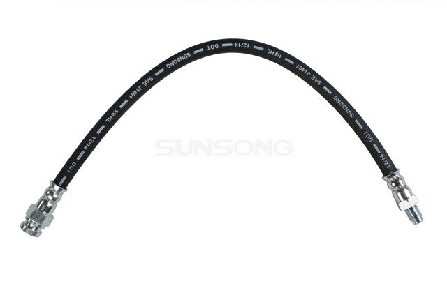 Sunsong Brake Hydraulic Hose P/N:2202413 Fits: Peugeot 504 83-75, Peugeot 505 91-80, Peugeot 604 80-78, Peugeot 604 84-82, Renault Fuego 85-82, Renault R18i 85-81 - Image 1