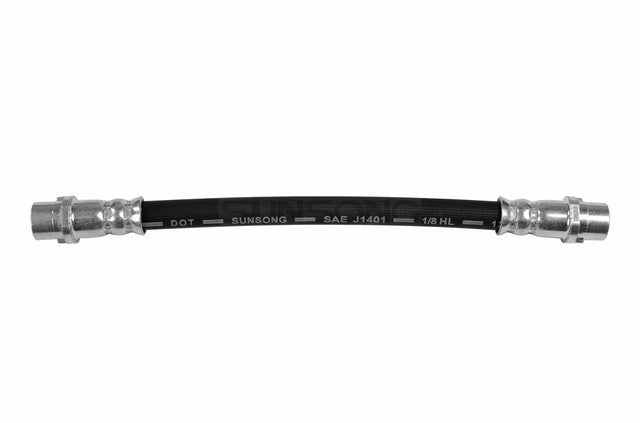 Sunsong Brake Hydraulic Hose P/N:2202437 Fits: Audi 5000 83-78, Audi A4 01-96, Audi A8 Quattro 10-04, Audi S8 09-07, Volkswagen Passat 05-03, Volkswagen Passat 99-96 - Image 1
