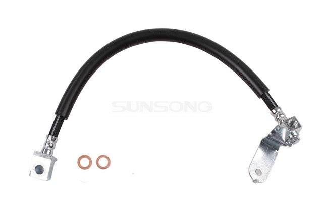 Sunsong Brake Hydraulic Hose P/N:2202649 Fits: Chrysler 300 09-05, Dodge Challenger 21-18, Dodge Charger 09-06, Dodge Charger 19-14, Dodge Magnum 08-05 - Image 1
