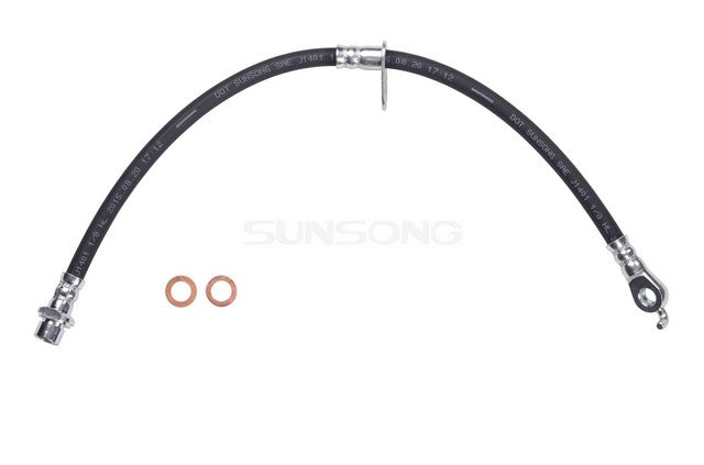 Sunsong Brake Hydraulic Hose P/N:2202681 Fits: Lexus Rx350 14-10, Lexus Rx350 21-19, Lexus Rx450h 14-10, Lexus Rx450h 21-19, Toyota Highlander 19-08, Toyota Venza 16-09 - Image 1