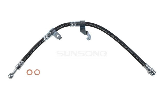 Sunsong Brake Hydraulic Hose P/N:2202683 Fits: Hyundai Entourage 09-07, Kia Sedona 12-06, Kia Sedona 2014 - Image 1