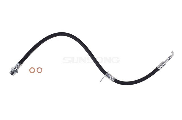 Sunsong Brake Hydraulic Hose P/N:2202723 Fits: Lexus Es350 12-07, Toyota Avalon 12-06, Toyota Camry 11-07, Toyota Solara 08-06 - Image 1