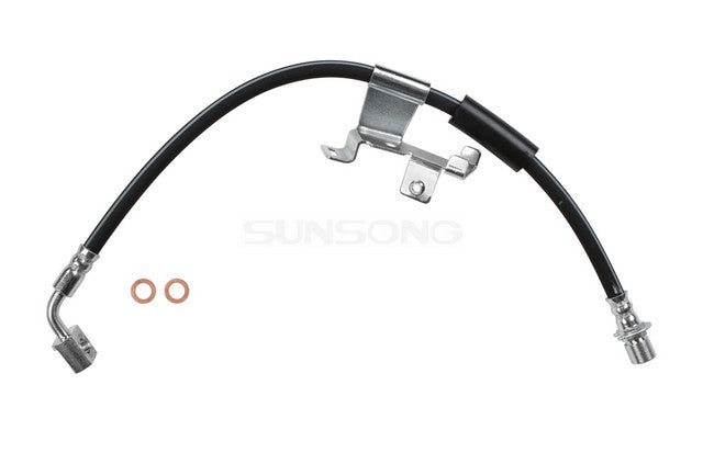 Sunsong Brake Hydraulic Hose P/N:2202756 Fits: Cadillac Escalade, Cadillac Escalade Esv, Cadillac Escalade Ext, Chevrolet Avalanche, Chevrolet Cheyenne, Chevrolet Colorado, Chevrolet Silverado 1500, Chevrolet Silverado 1500 Ld, Chevrolet Suburban - Image 1