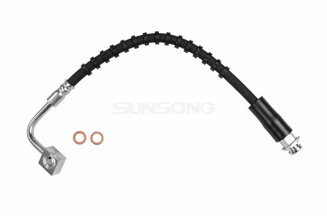 Sunsong Brake Hydraulic Hose P/N:2202766 Fits: Chrysler TOWN &amp; COUNTRY 12-08, Dodge Grand Caravan 12-08, Dodge Grand Caravan 20-18, Ram C/v 2012, Ram C/v 2015, Volkswagen Routan 14-09 - Image 1