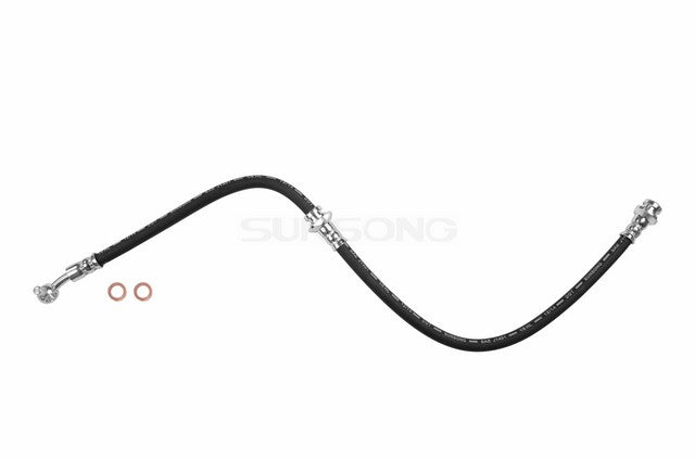 Sunsong Brake Hydraulic Hose P/N:2202809 Fits: Nissan Cube 14-09, Nissan Tiida 17-07, Nissan Versa 12-07 - Image 1
