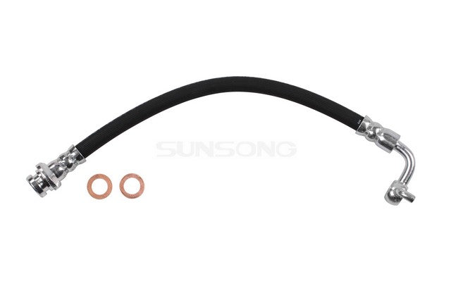 Sunsong Brake Hydraulic Hose P/N:2202815 Fits: Infiniti G25 12-11, Infiniti G35 2007, Infiniti G37 13-08, Infiniti M35 10-06, Infiniti M45 10-06, Infiniti Q40 2015, Infiniti Q60 15-14 - Image 1