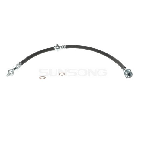 Sunsong Brake Hydraulic Hose P/N:2202816 Fits: Chevrolet Spectrum 88-87, Isuzu I-mark 89-87, Pontiac Sunburst 88-87 - Image 1