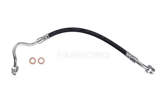 Sunsong Brake Hydraulic Hose P/N:2202846 Fits: Hyundai Entourage 09-07, Kia Sedona 12-06, Kia Sedona 2014 - Image 1
